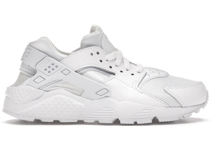 Nike Air Huarache Run White Pure Platinum (GS) *pre-owned* SIZE 6.5Y