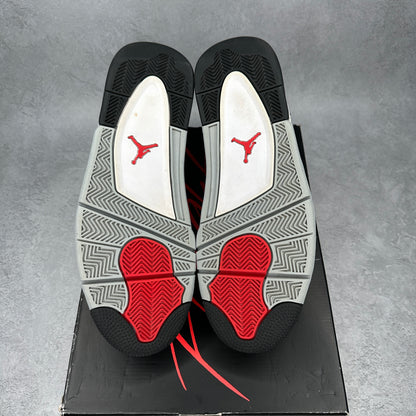 Jordan 4 Retro SE Black Canvas CLEAN *pre-owned* SIZE 13