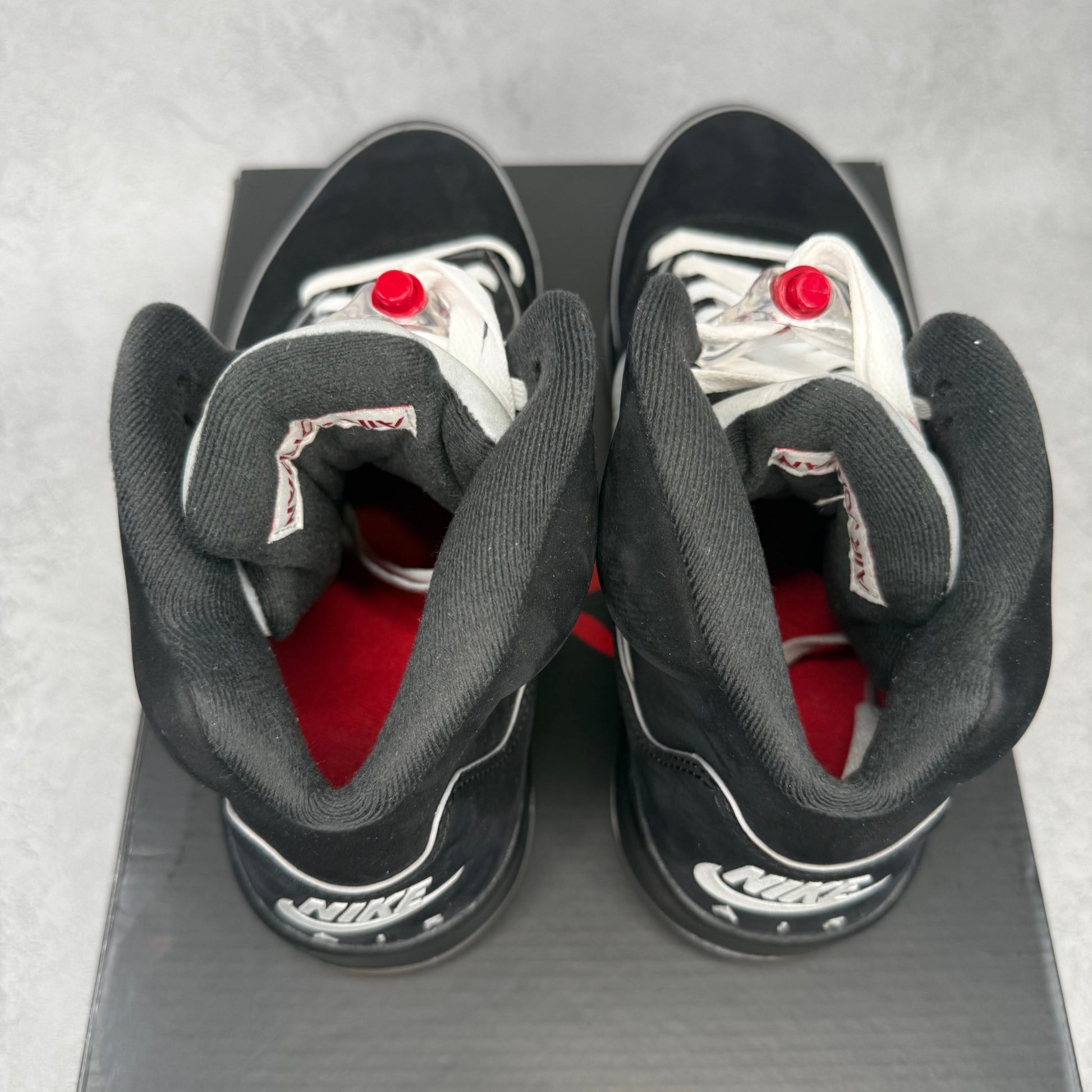 Jordan 5 Retro OG Black Metallic Reimagined *pre - owned* SIZE 9.5 - Kicks Collective PA - Jordan - HF3975 - 001 - Men's Shoes - 9.5M/11W - Pre - Owned