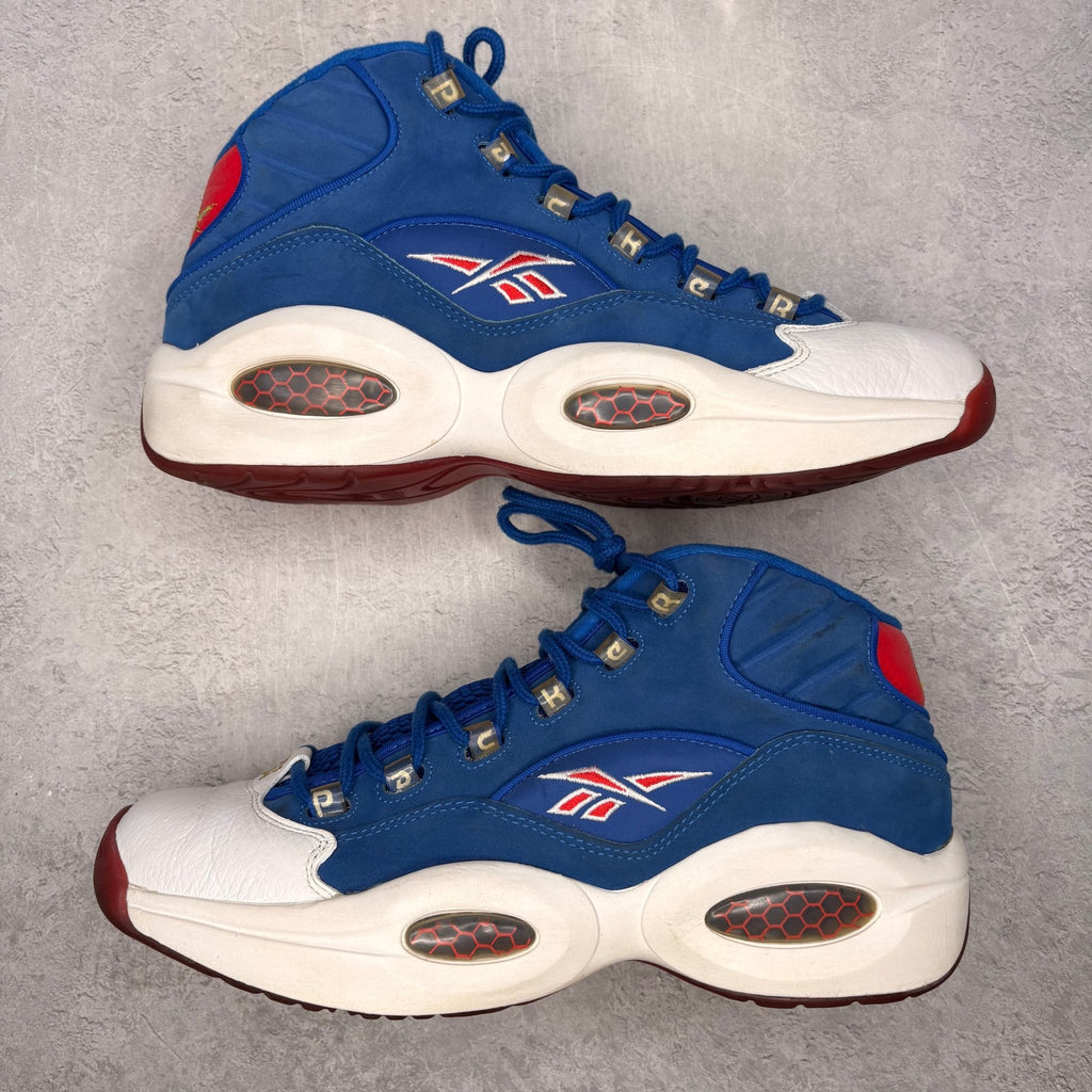 Reebok Question Mid Packer Shoes Practice *pre-owned* SIZE 11