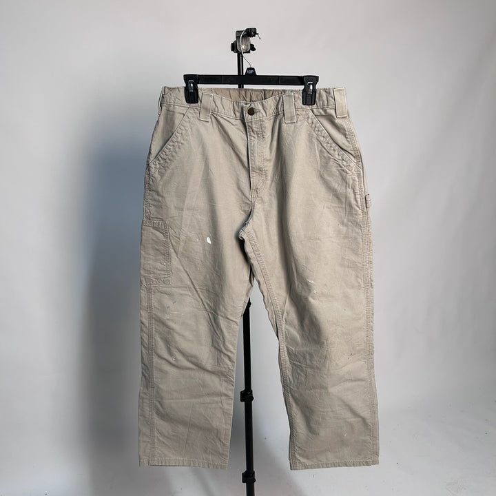 Carhartt Pocket Painter Jeans Tan/Cream *pre-owned* SIZE 36/30 - Kicks Collective PA - Carhartt - carhartt - Apparel - 36W/30L - Pre-Owned - No Box