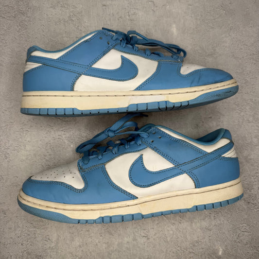 Nike Dunk Low UNC (2021) *pre - owned* SIZE 10.5 - Kicks Collective PA - Nike - DD1391-102 - Men's Shoes - 9M/10.5W - Pre - Owned - No Box
