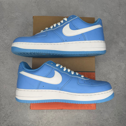 Nike Air Force 1 Low '07 Retro Color of the Month University Blue *pre-owned* SIZE 10.5