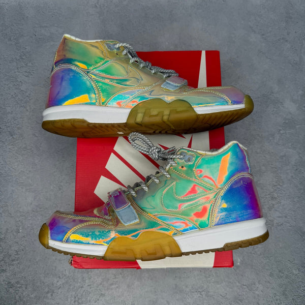 Nike Air Trainer 1 Super Bowl Hologram *pre - owned* SIZE 10.5 - Kicks Collective PA - Nike - 607081-900 - Men's Shoes - 10.5M/12W - Pre - Owned