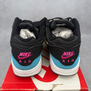 Nike Air Max 1 Jelly Swoosh Black Fuchsia Blue Fury *pre-owned* SIZE 8