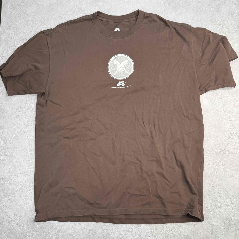 Nike SB x Yuto Horigome Max90 Tee Baroque Brown/White