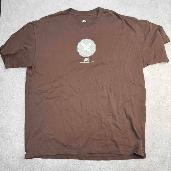 Nike SB x Yuto Horigome Max90 Tee Baroque Brown/White