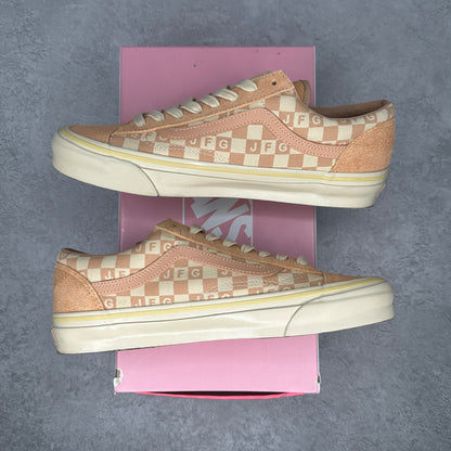 Vans Vault OG Style 36 LX Joe Freshgoods The Honeymoon Stage Peach *pre-owned* SIZE 10