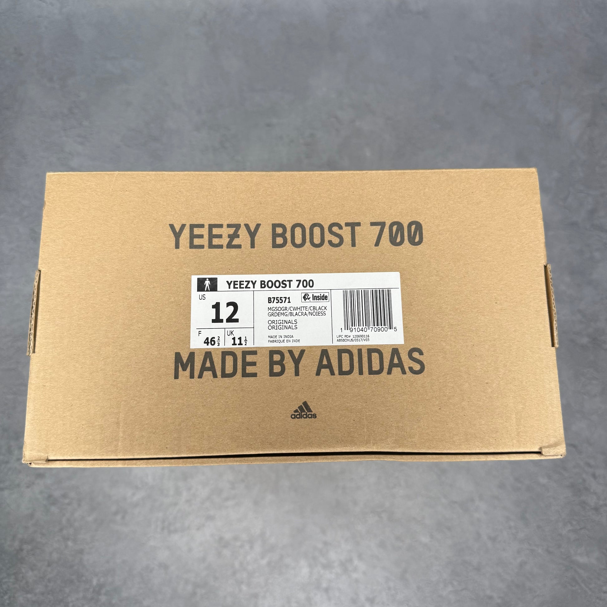 adidas Yeezy Boost 700 Wave Runner *pre-owned* SIZE 12