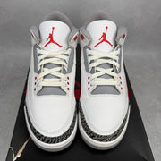 Jordan 3 Retro Fire Red (2022) *pre-owned* SIZE 10.5