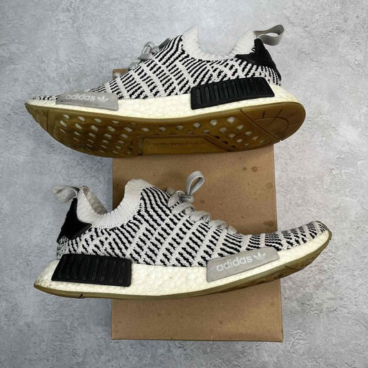 adidas NMD R1 STLT Grey Black *pre - owned* SIZE 9 - Kicks Collective PA - adidas - CQ2387 - Men's Shoes - 9M/10.5W - Pre - Owned - Replacement Box