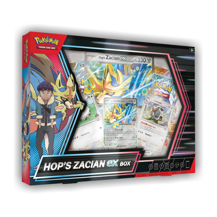 Pokémon Hop's Zacian EX Box - Kicks Collective PA - Pokémon - COPYT-CA6E04BFEA37-OS - toys -