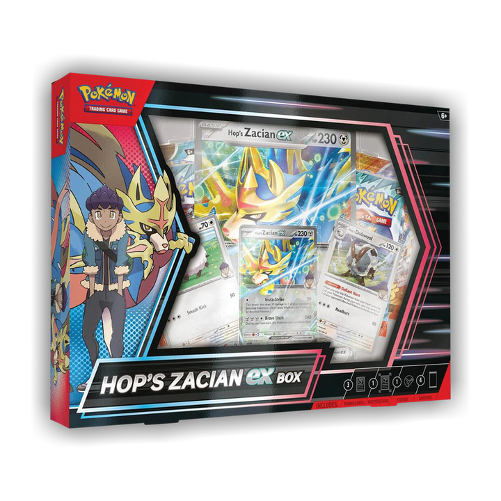 Pokémon Hop's Zacian EX Box - Kicks Collective PA - Pokémon - COPYT-CA6E04BFEA37-OS - toys -