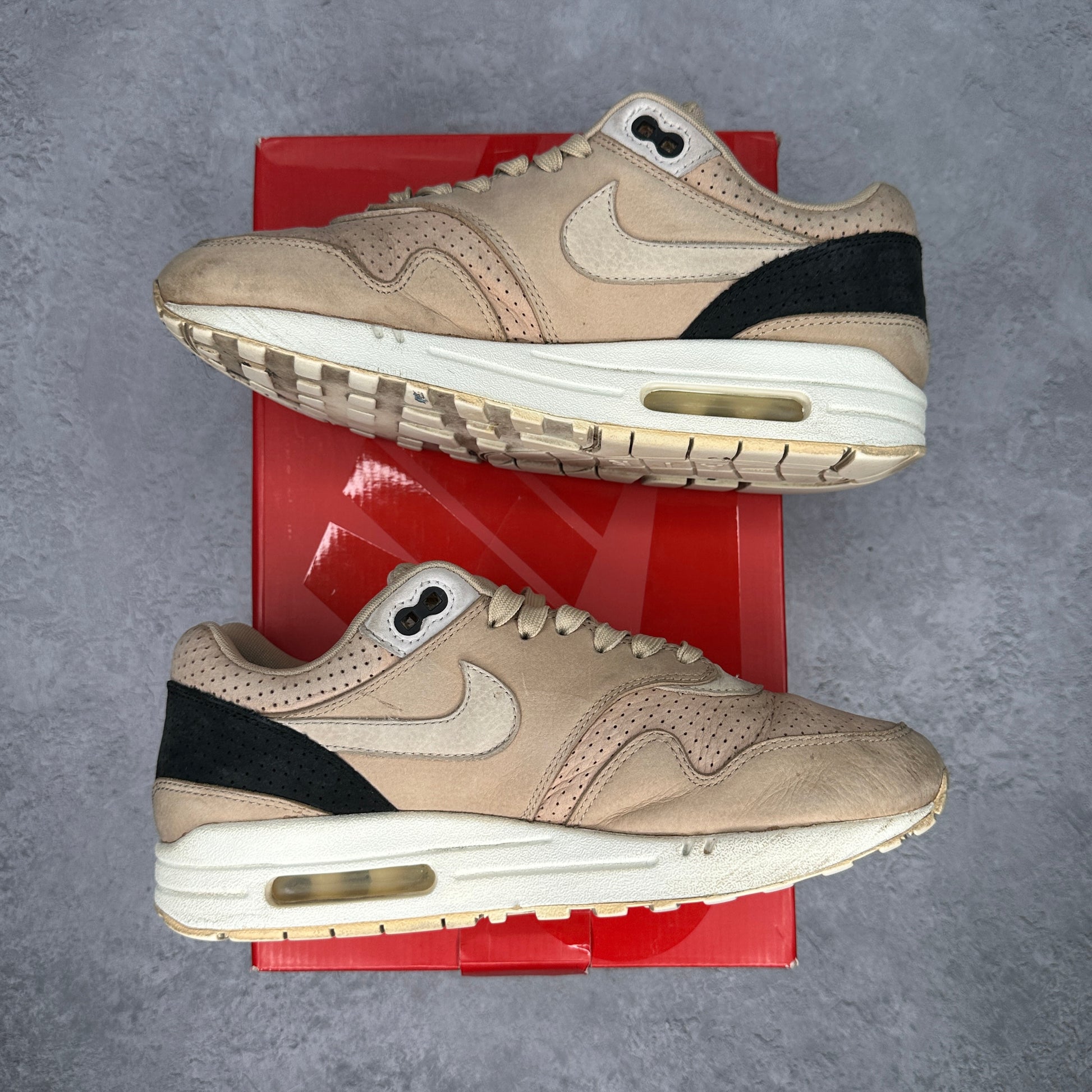 Nike Air Max 1 Pinnacle Mushroom *pre-owned* SIZE 7.5