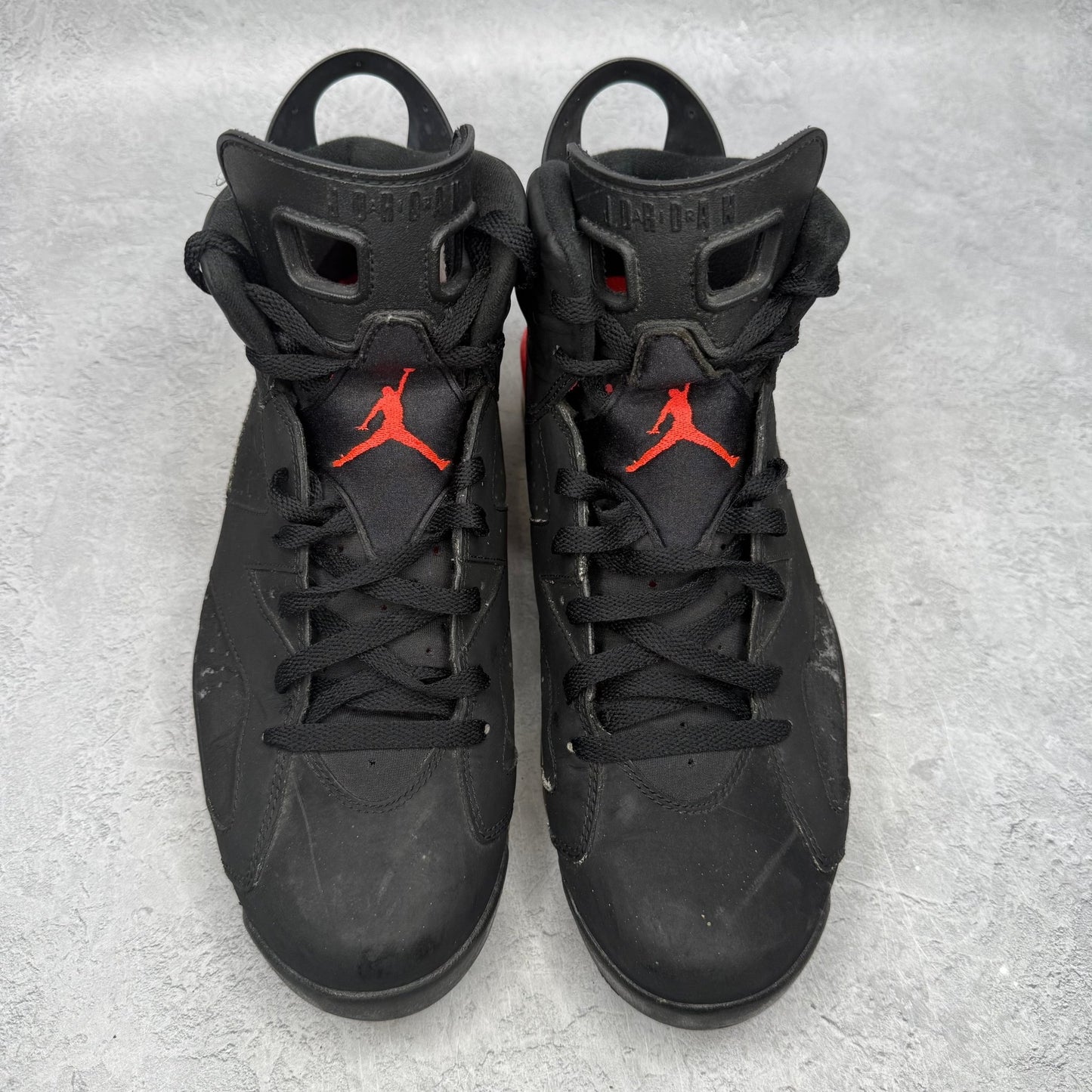 Jordan 6 Retro Infrared Black (2014) *pre - owned* SIZE 12 - Kicks Collective PA - Jordan - 384664-023 - Men's Shoes - 12M/13.5W - Pre - Owned - No Box
