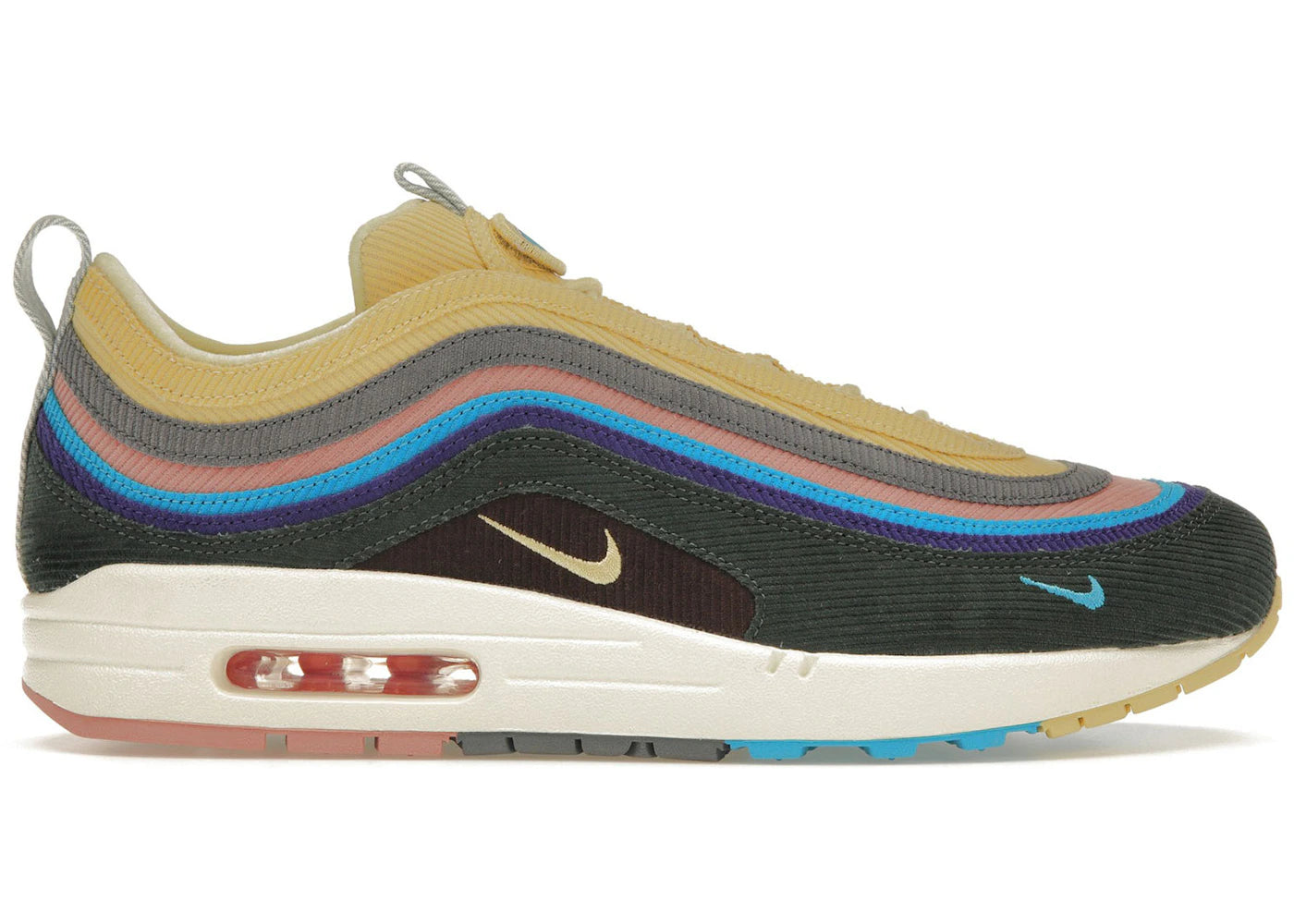 Nike Air Max 1/97 Sean Wotherspoon (Extra Lace Set Only) *pre-owned* SIZE 11.5