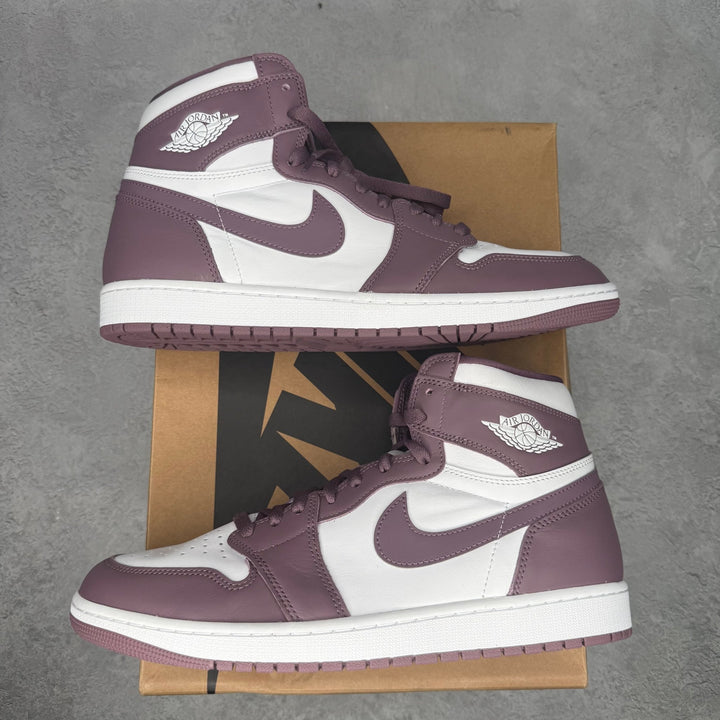 Jordan 1 Retro High OG Mauve - Kicks Collective PA - Jordan - DZ5485-105 - Men's Shoes - 13M/14.5W - Brand New - Replacement Box