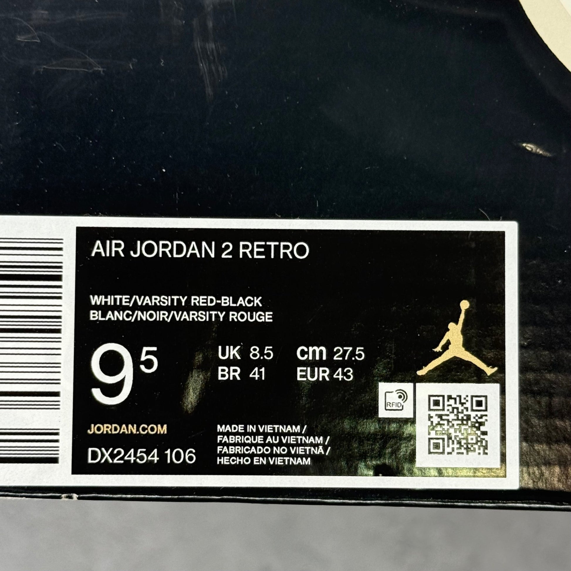Jordan 2 Retro OG Chicago (2022) *pre - owned* SIZE 9.5 - Kicks Collective PA - Jordan - DX2454 - 106 - Men's Shoes - 9.5M/11W - Pre - Owned