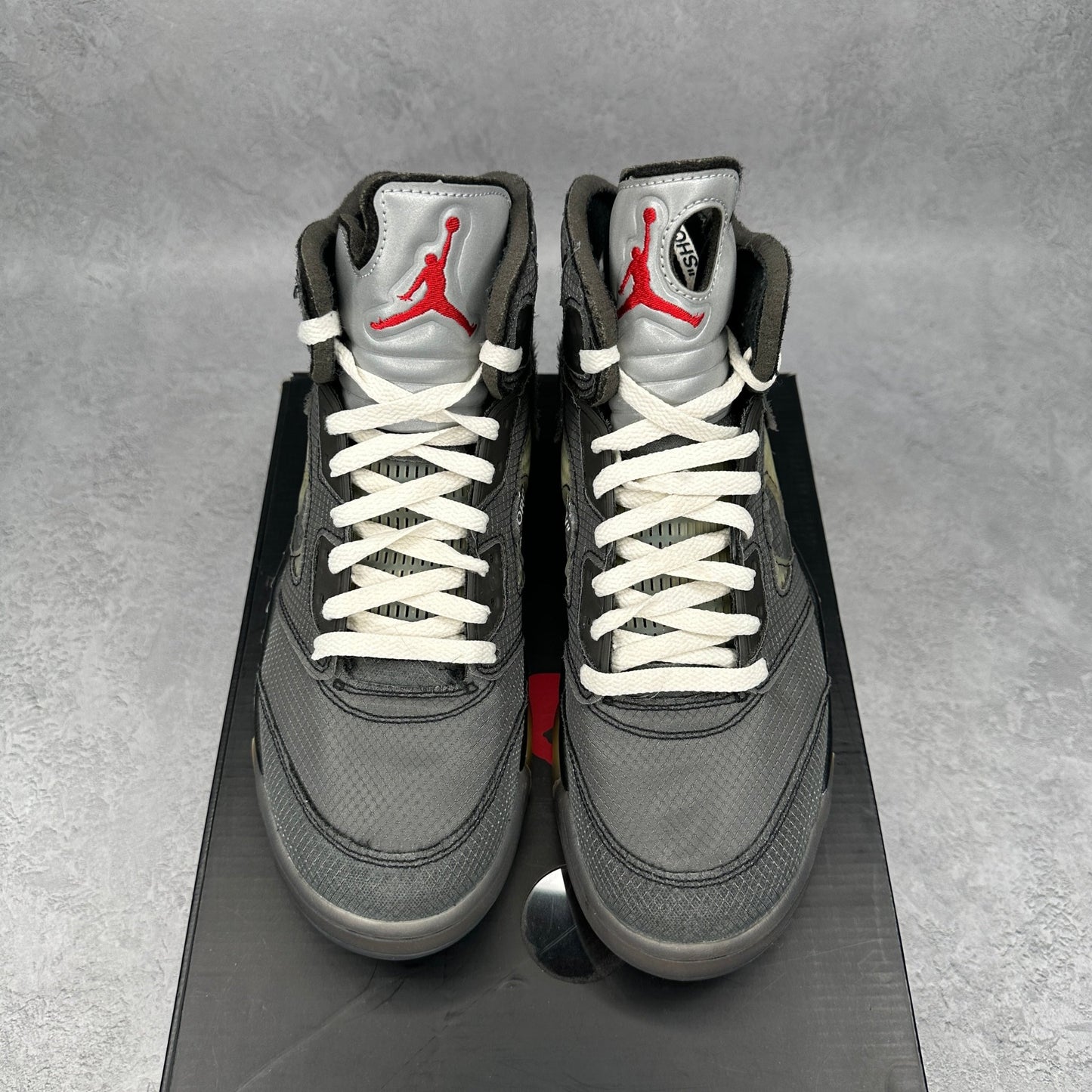Jordan 5 Retro Off - White Muslin *pre - owned* SIZE 9.5 - Kicks Collective PA - Jordan - CT8480-001 - Men's Shoes - 9.5M/11W - Pre - Owned