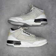 Jordan 3 Retro White Flip *pre-owned* SIZE 15