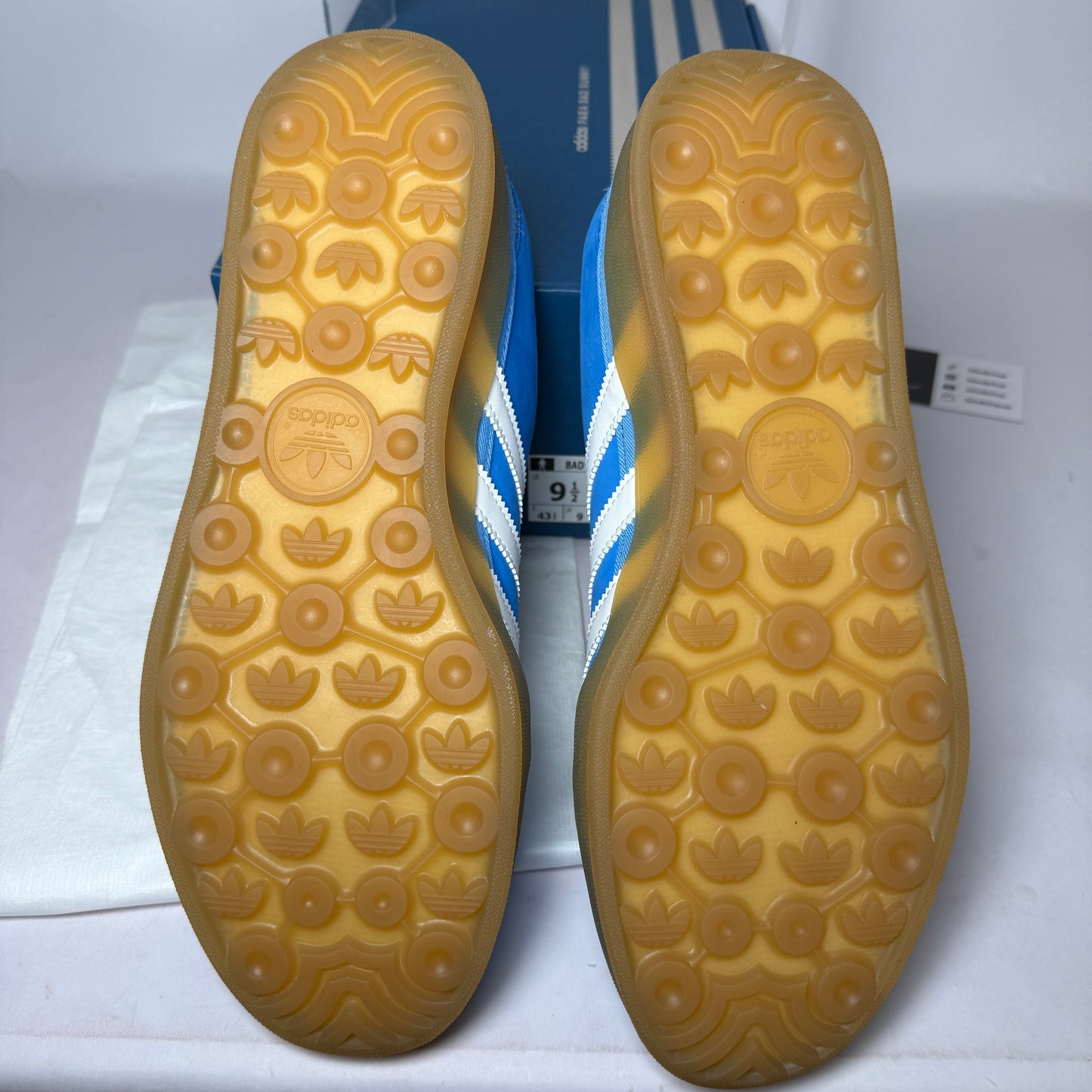 adidas Bad Bunny Gazelle Indoor San Juan *pre owned* (LIKE NEW) (SIZE 9.5)