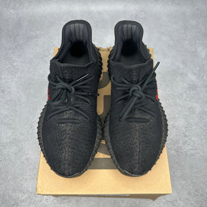 adidas Yeezy Boost 350 V2 Black Red *pre-owned* SIZE 8