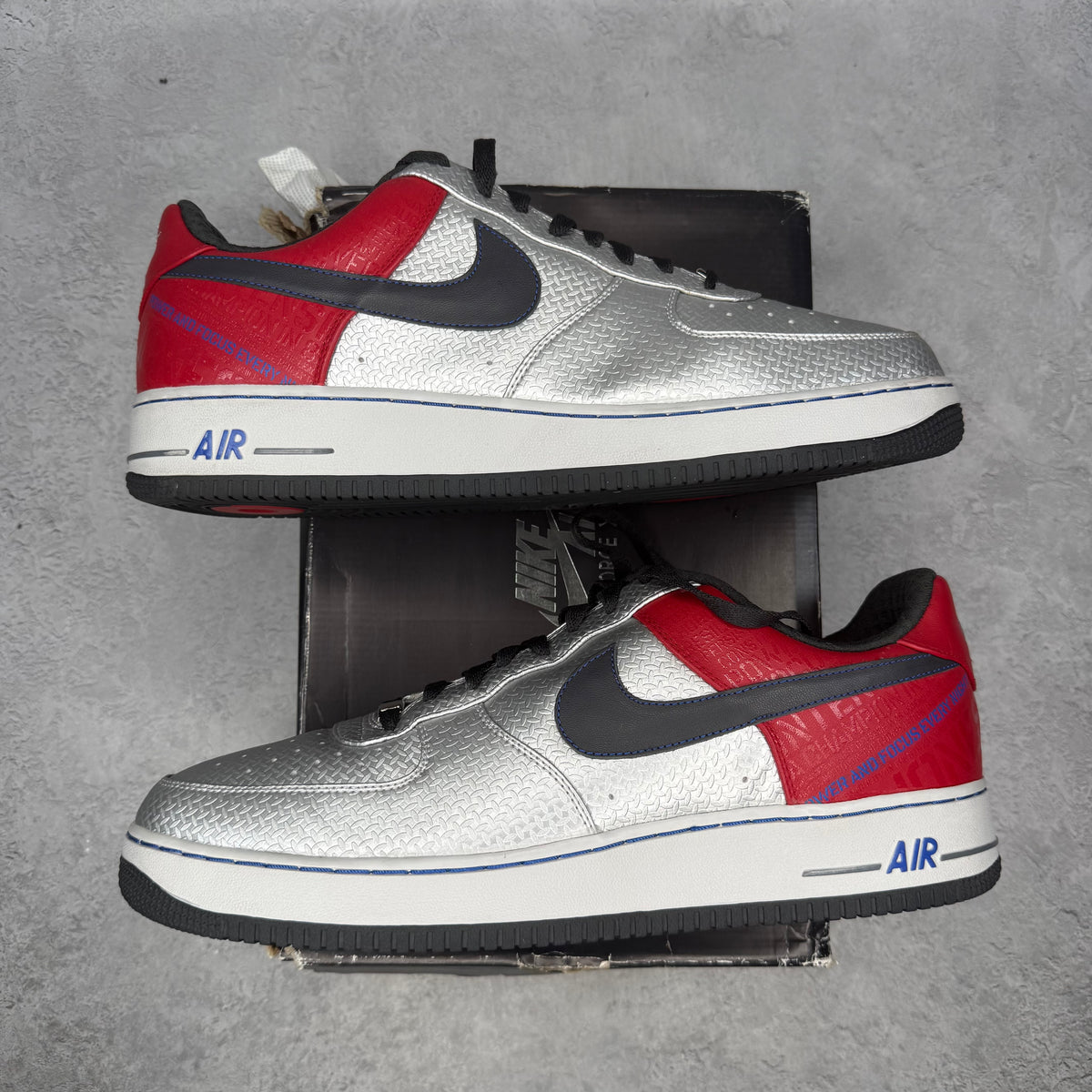 Nike Air Force 1 Low '07 PRM Jones Original Six *pre-owned* SIZE 15