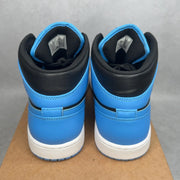 Jordan 1 Mid University Blue Black 10.5 (Pre-Owned) - Image 4