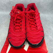 Nike Air Max Plus TN University Red  *pre-owned* SIZE 9.5
