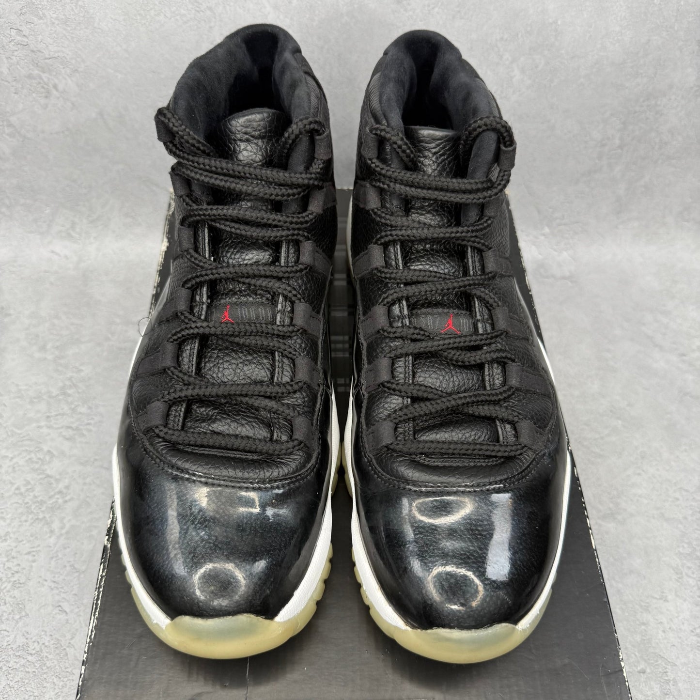 Jordan 11 Retro 72 - 10 *pre - owned* SIZE 11 - Kicks Collective PA - Jordan - 378037-002 - Men's Shoes - 11M/12.5W - Pre - Owned - Original Box (Damaged)