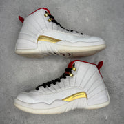 Jordan 12 Retro FIBA (2019) *pre - owned* SIZE 9 - Kicks Collective PA - Jordan - 130690-107 - Men's Shoes - 9M/10.5W - Pre - Owned - No Box