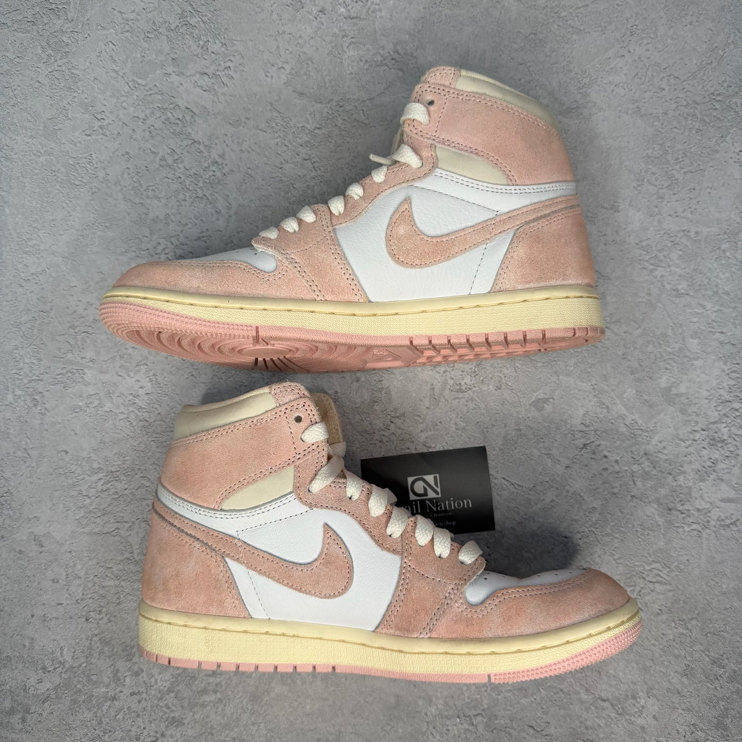 Jordan 1 Retro High OG Washed Pink (Women's) *pre - owned* SIZE 7W - Kicks Collective PA - Jordan - FD2596 - 600 - Women's Shoes - 5.5M/7W - Pre - Owned