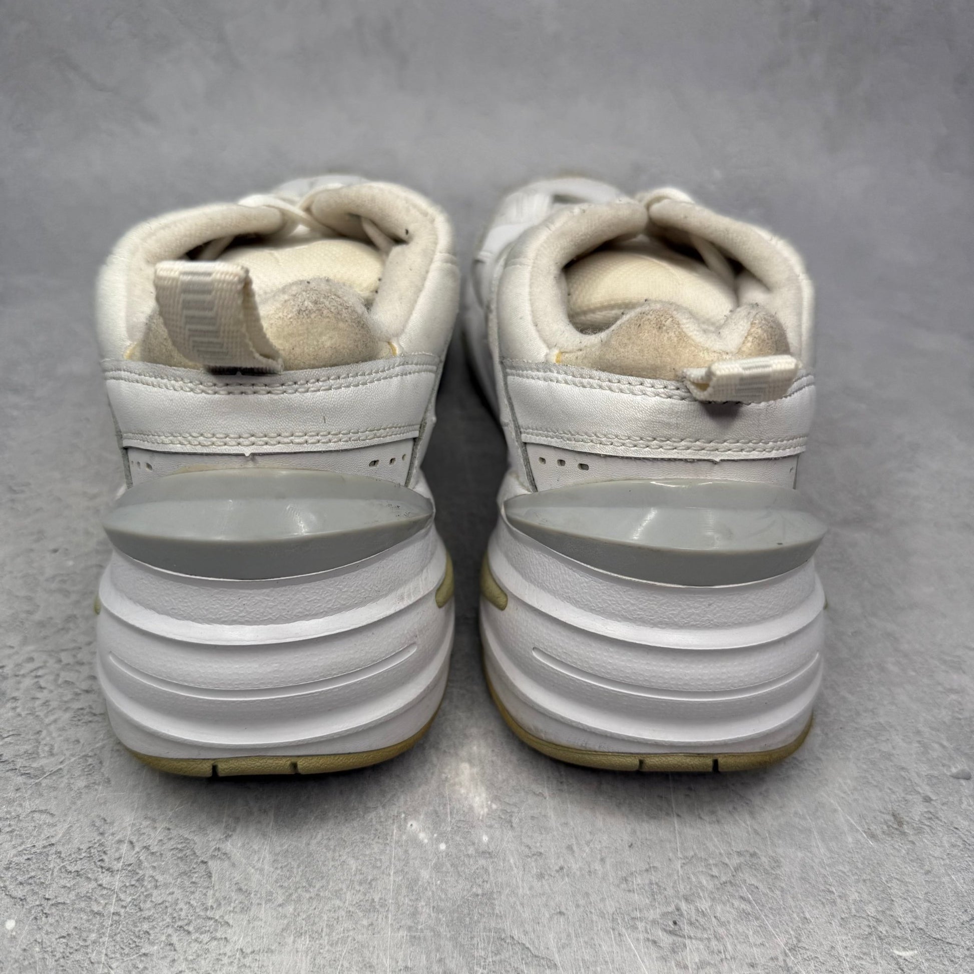 Nike M2K Tekno White Pure Platinum *pre - owned* SIZE 8.5 - Kicks Collective PA - Nike - AV4789-101 - Men's Shoes - 8.5M/10W - Pre - Owned - No Box