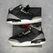 Jordan 3 Retro Green Glow (GS) *pre-owned* SIZE 5Y