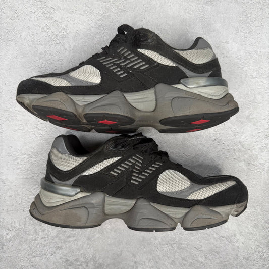 New Balance 9060 Black Grey (GS) *pre - owned* SIZE 6.5Y - Kicks Collective PA - New Balance - GC9060BK - Kid's Shoes - 6.5Y - Pre - Owned