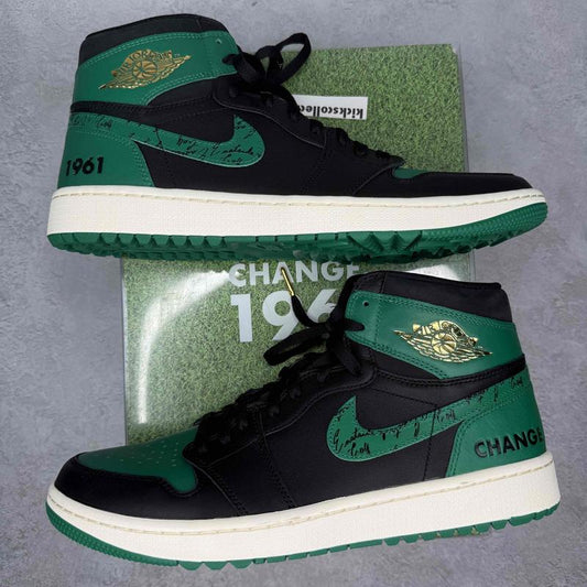 Jordan 1 Retro High Golf Eastside Golf 1961 - Kicks Collective PA - Jordan - FJ0849 - 001 - Men's Shoes - 12M/13.5W - Brand New