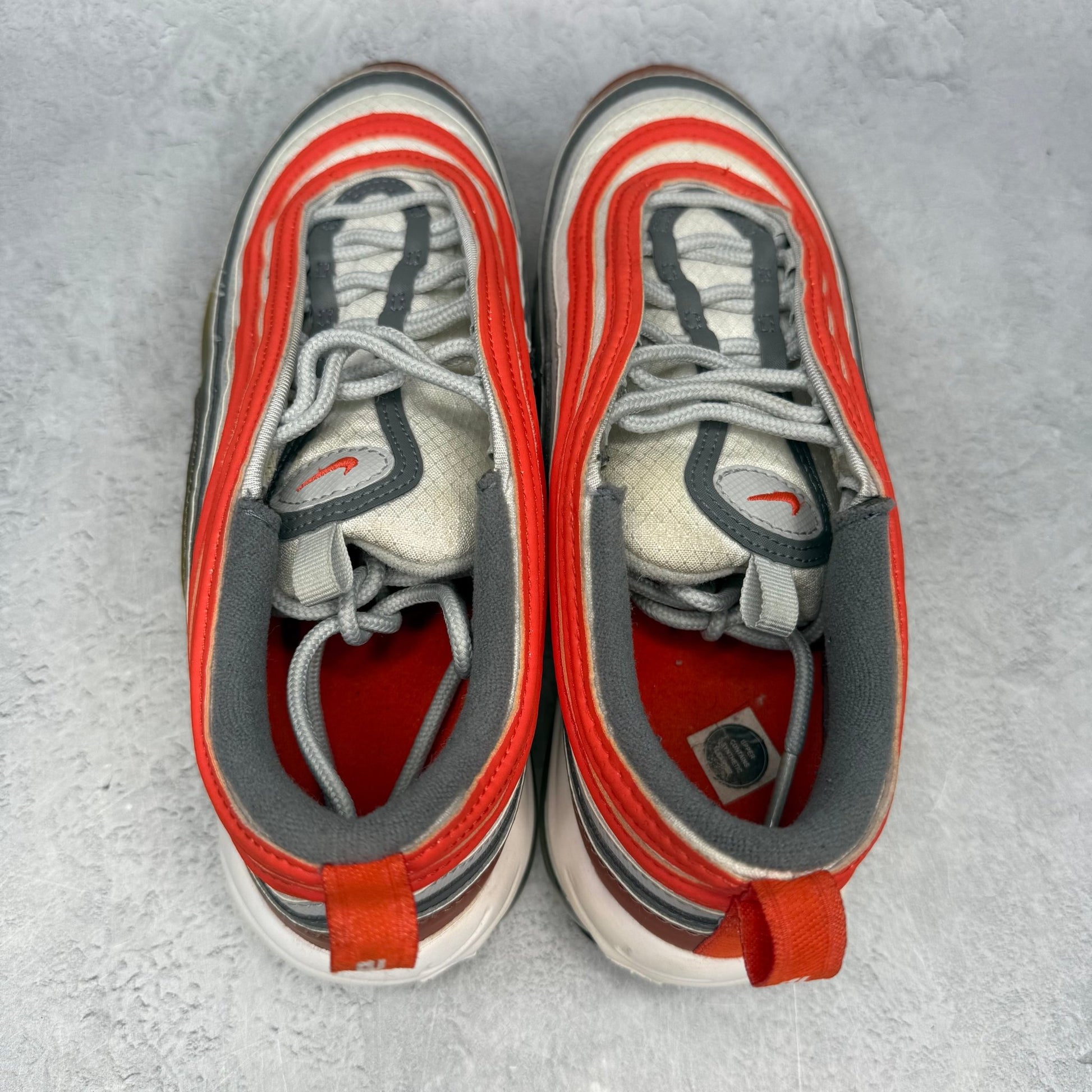 Nike Air Max 97 SE Metallic Red Bronze (GS) *pre - owned* SIZE 6.5Y - Kicks Collective PA - Nike - CT9637-900 - Kid's Shoes - 6.5Y - Pre - Owned - No Box