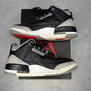 Jordan 3 Retro OG Black Cement (2024) pre-owned size 9