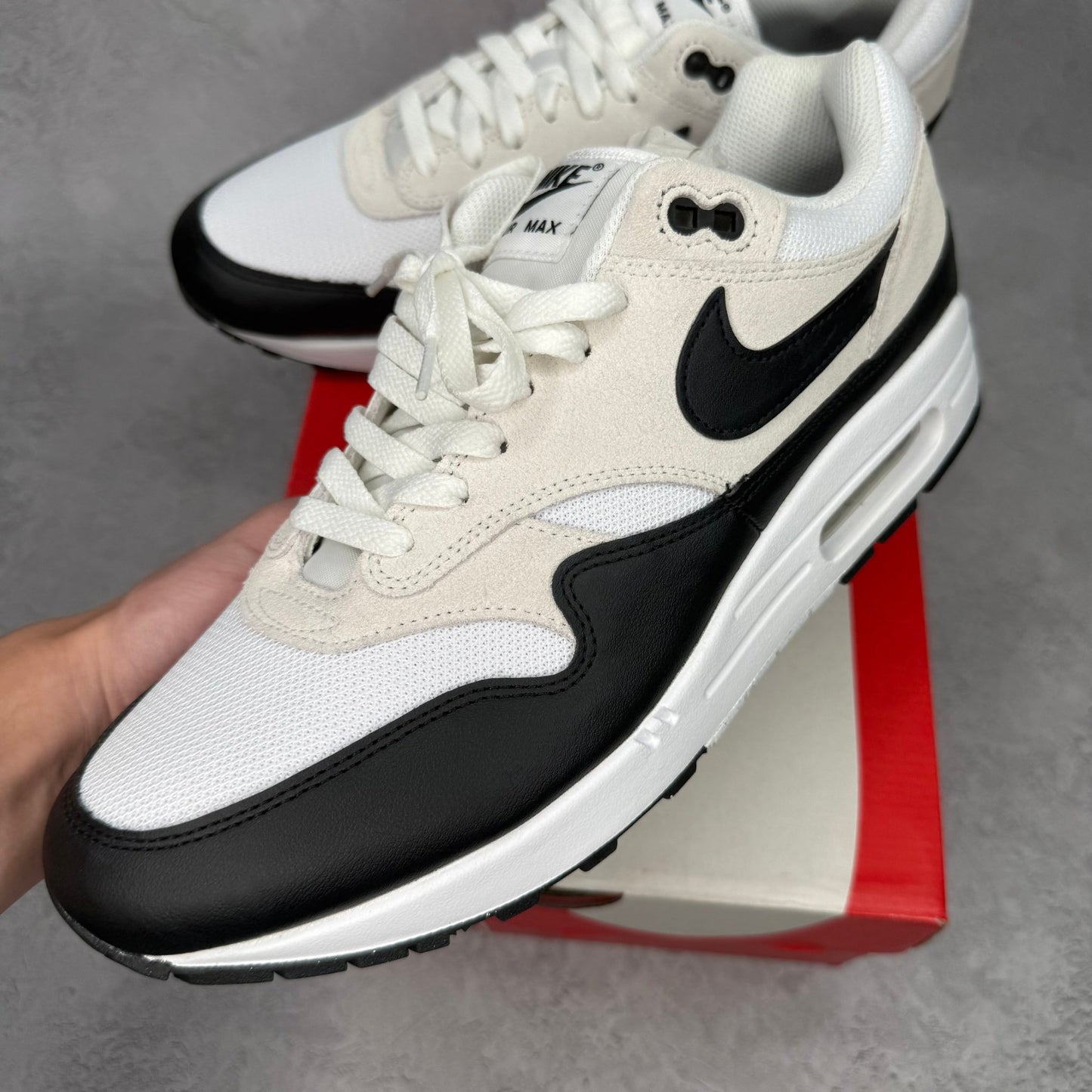 Nike Air Max 1 White Black - Kicks Collective PA - Nike - FD9082 - 107 - Men's Shoes - 11M/12.5W - Brand New