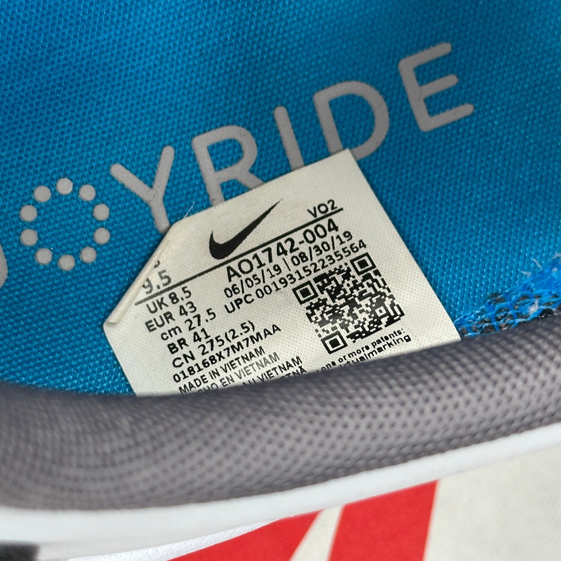 Nike Joyride CC Vast Grey Blue Hero *pre - owned* SIZE 9.5 - Kicks Collective PA - Nike - AO1742-004 - Men's Shoes - 9.5M/11W - Pre - Owned