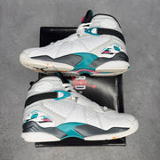 Jordan 8 Retro South Beach *pre-owned* SIZE 9.5
