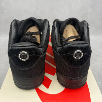 Nike Air Force 1 Low Stussy Black - Kicks Collective PA - Nike - CZ9084-001 - Men's Shoes - 10M/11.5W - Brand New