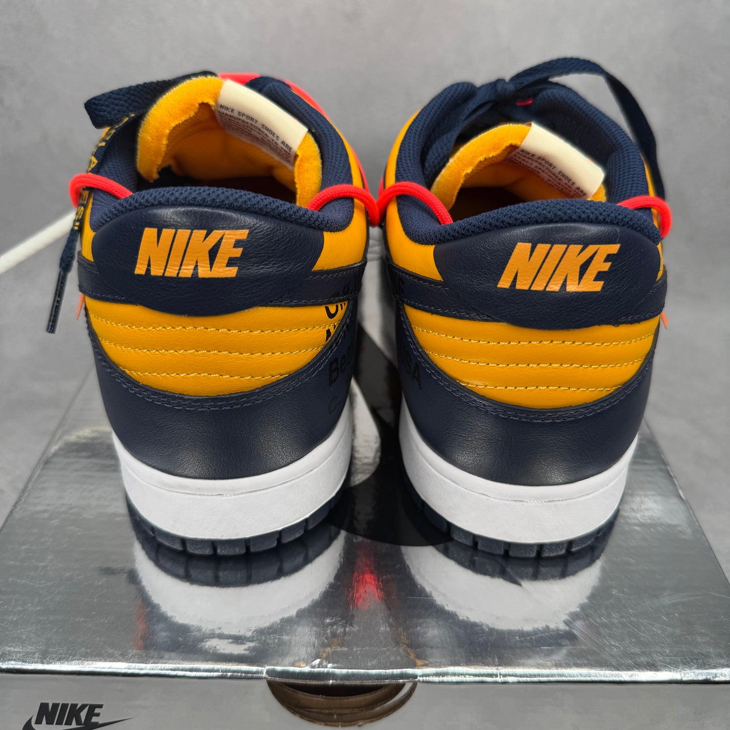 Nike Dunk Low Off-White University Gold