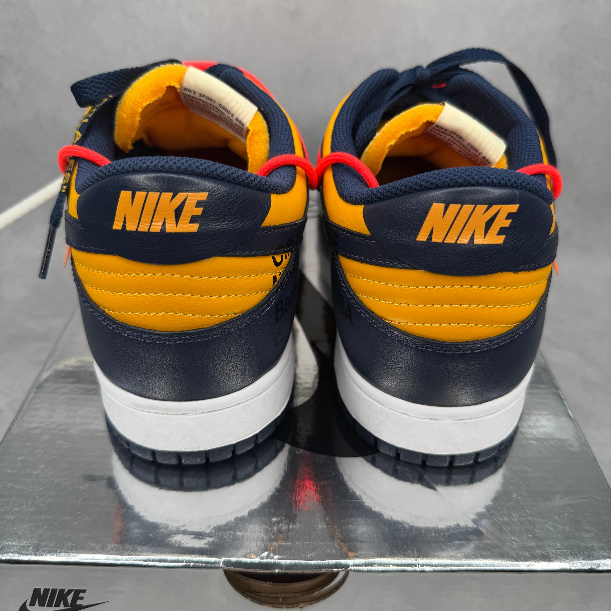 Nike Dunk Low Off-White University Gold