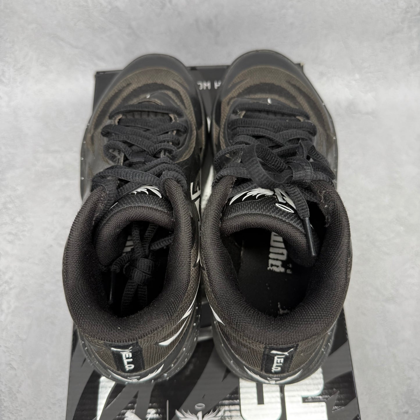 Puma LaMelo Ball MB.02 Oreo (GS) *pre-owned* SIZE 5.5Y