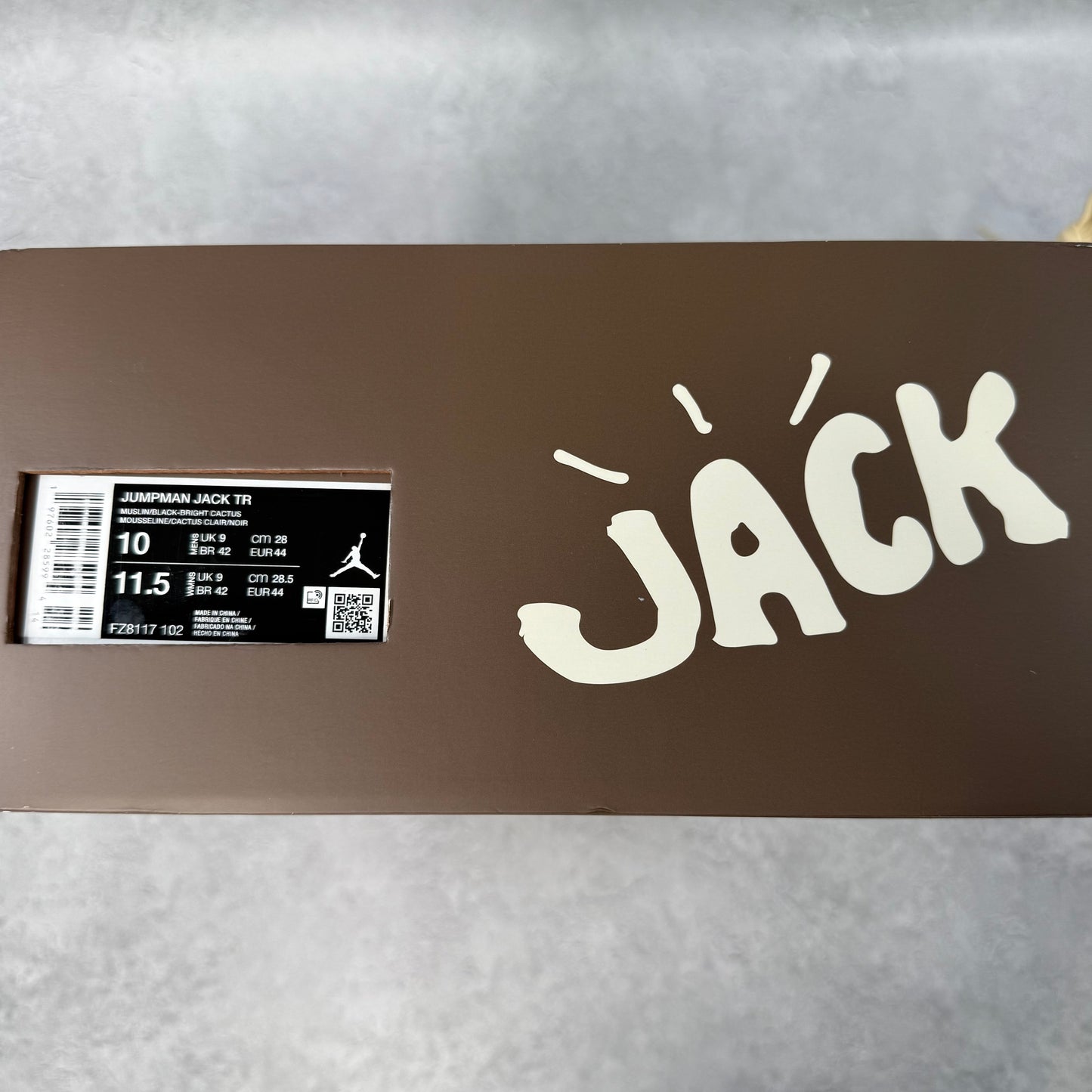 Jordan Jumpman Jack TR Travis Scott Bright Cactus
