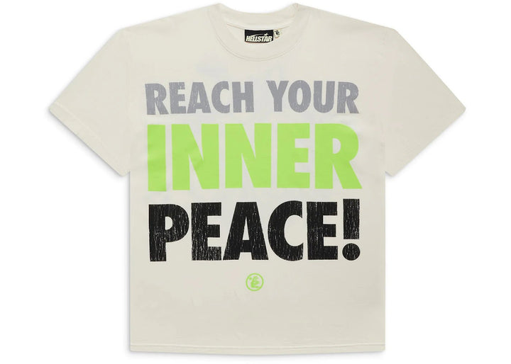 Hellstar Inner Peace T-Shirt White - Kicks Collective PA - Hellstar - HELLSTAR-KFUO64A6 - Apparel - M - Brand New