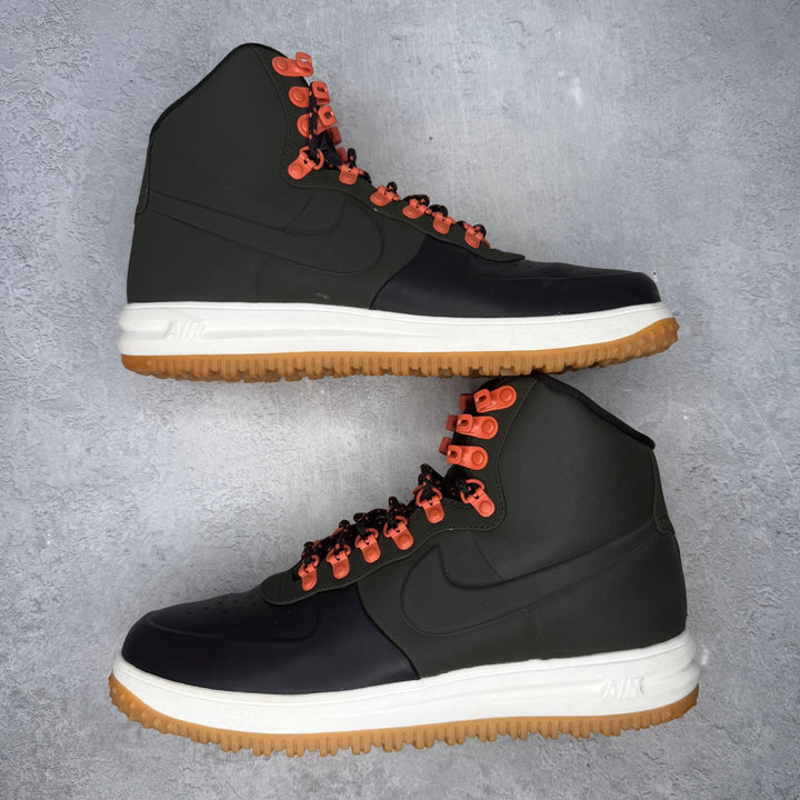 Nike Lunar Force 1 Duckboot 18 Black Sequoia *pre-owned* SIZE 11.5 - Kicks Collective PA - Nike - BQ7930-004 - Men's Shoes - 11.5M/13W - Pre-Owned - No Box