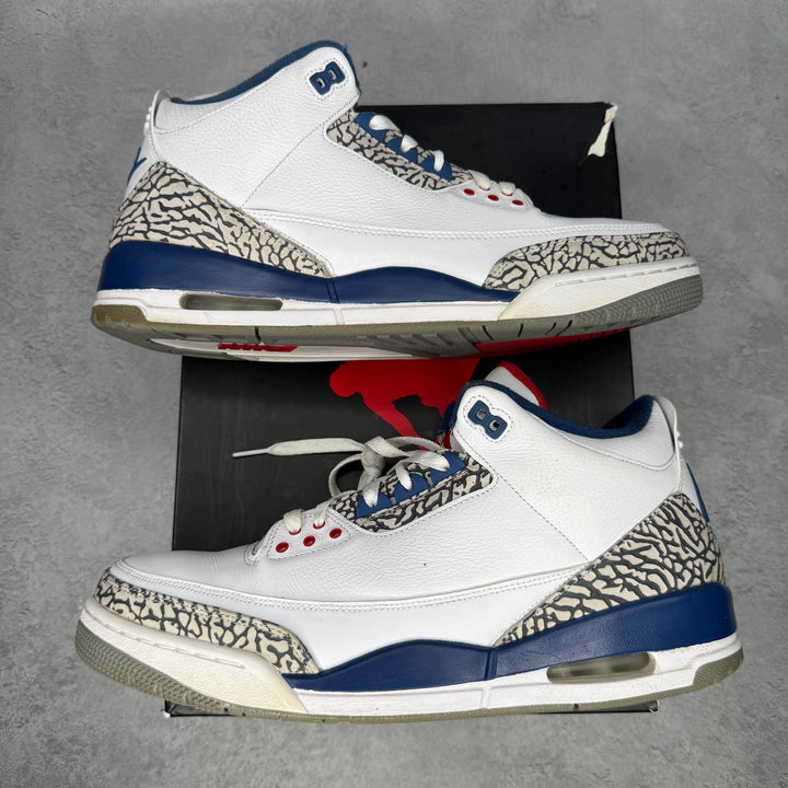 Jordan 3 Retro True Blue (2016) *pre-owned* SIZE 13