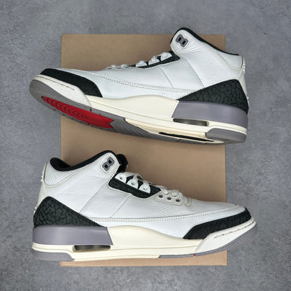 Jordan 3 Retro Cement Grey *pre-owned* SIZE 10.5